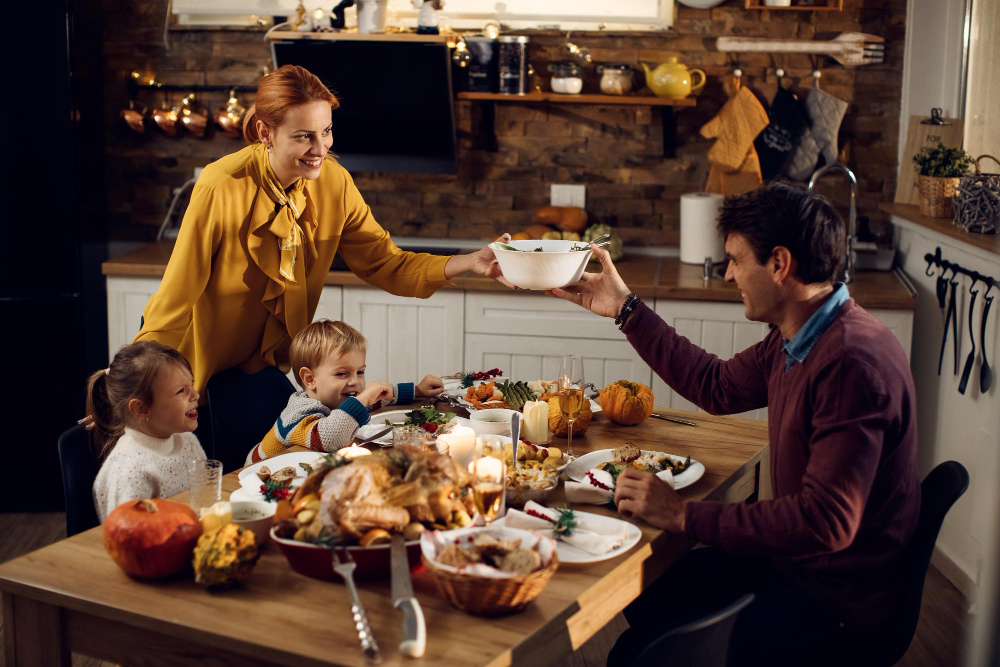 Forty years without setting a table.