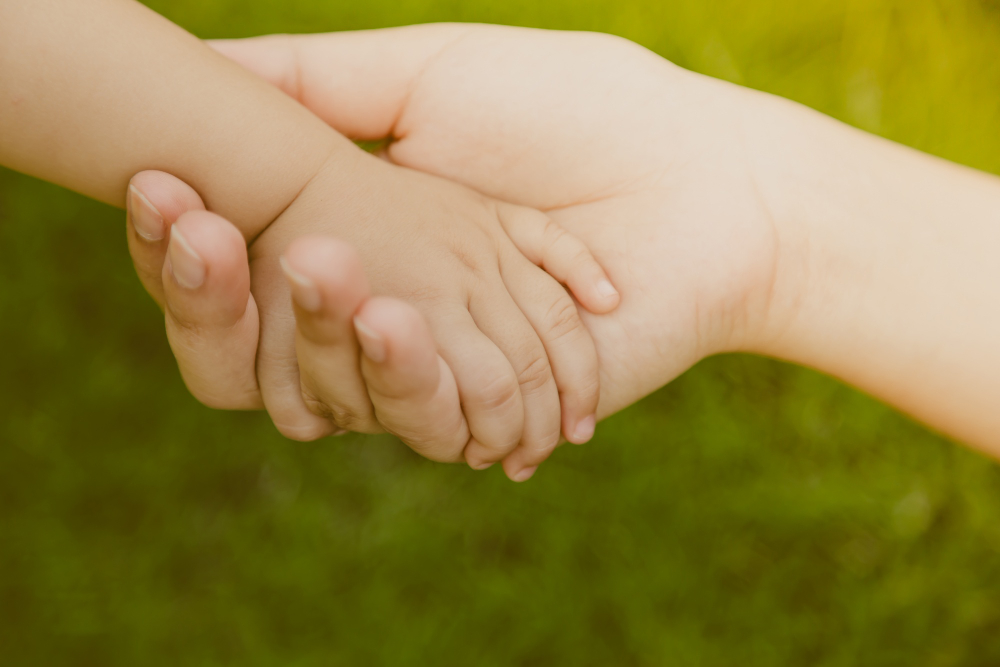Forty years without holding a child.